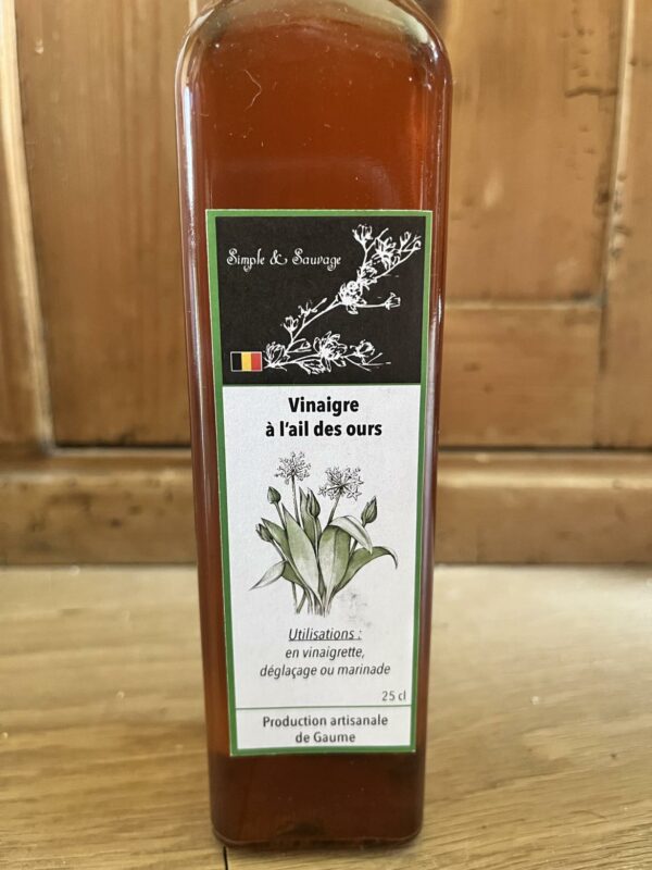 Vinaigre à l'ail des ours