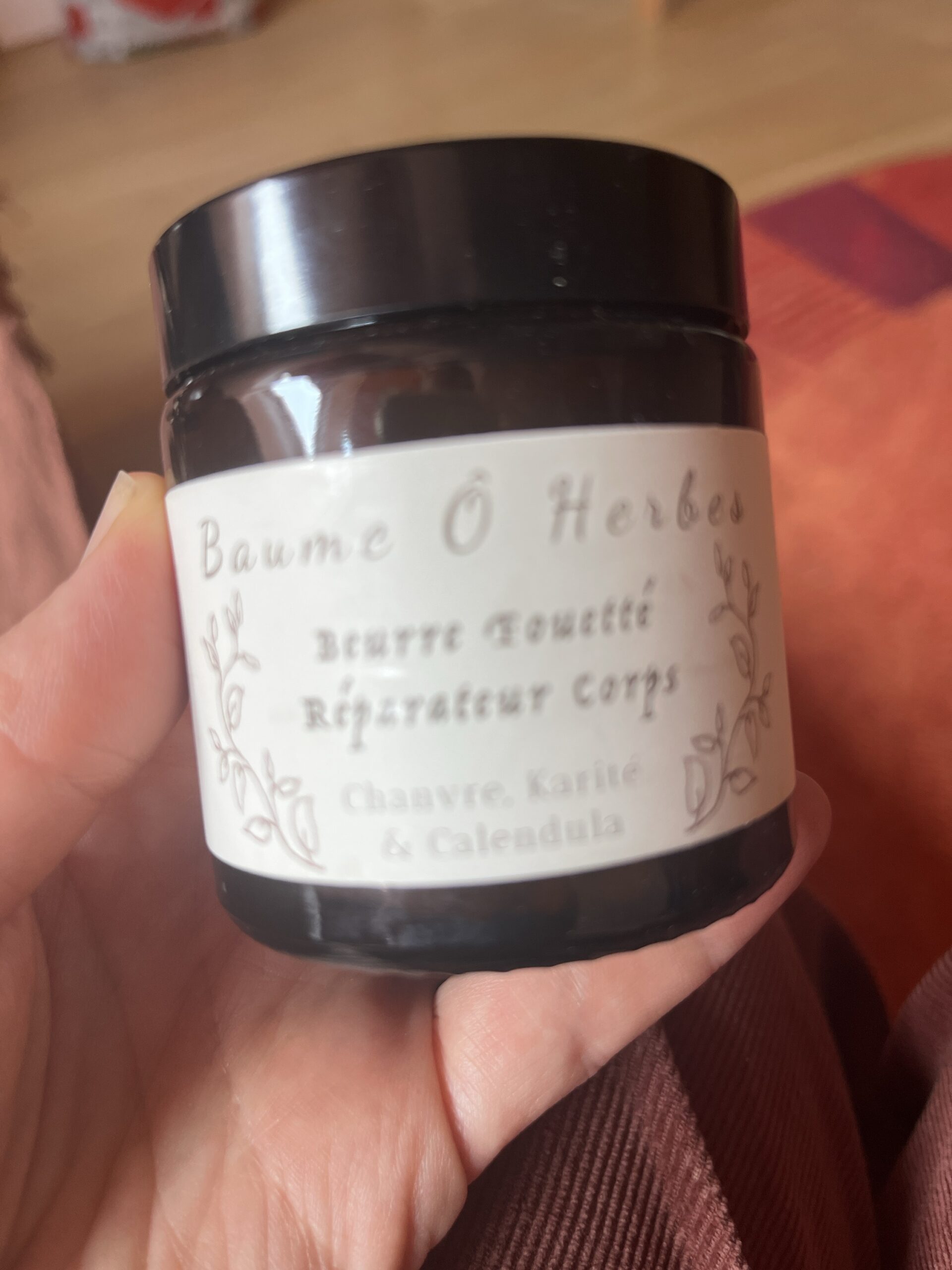 Baume Ô Herbes – beurre fouetté réparateur corps